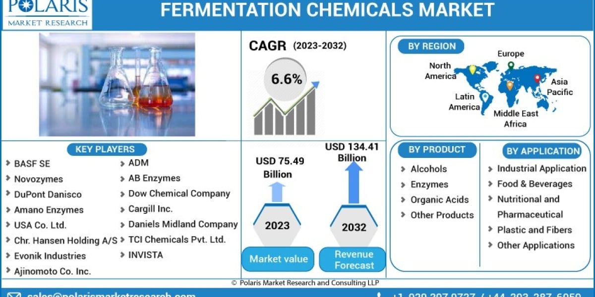 Fermentation Chemicals Market: Discovering the Phenomenal Facts and Global Size & Share Analysis by 2032