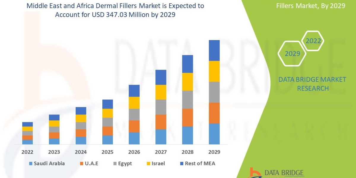 Middle East and Africa Dermal Fillers Market  Exceed Valuation of CAGR of 6.5%  by 2029