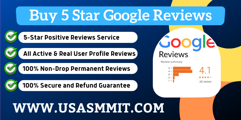 Buy 5 Star Google Reviews -Non Drop Positive Reviews