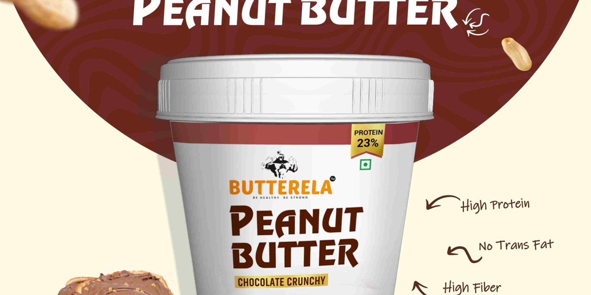 Satisfy your Craving with Healthy and Tasty BUTTERELA Chocolate Peanut Butter 1kg