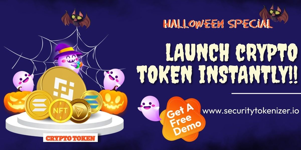 Launch your Crypto Token With Halloween Offer From Security Tokenizer