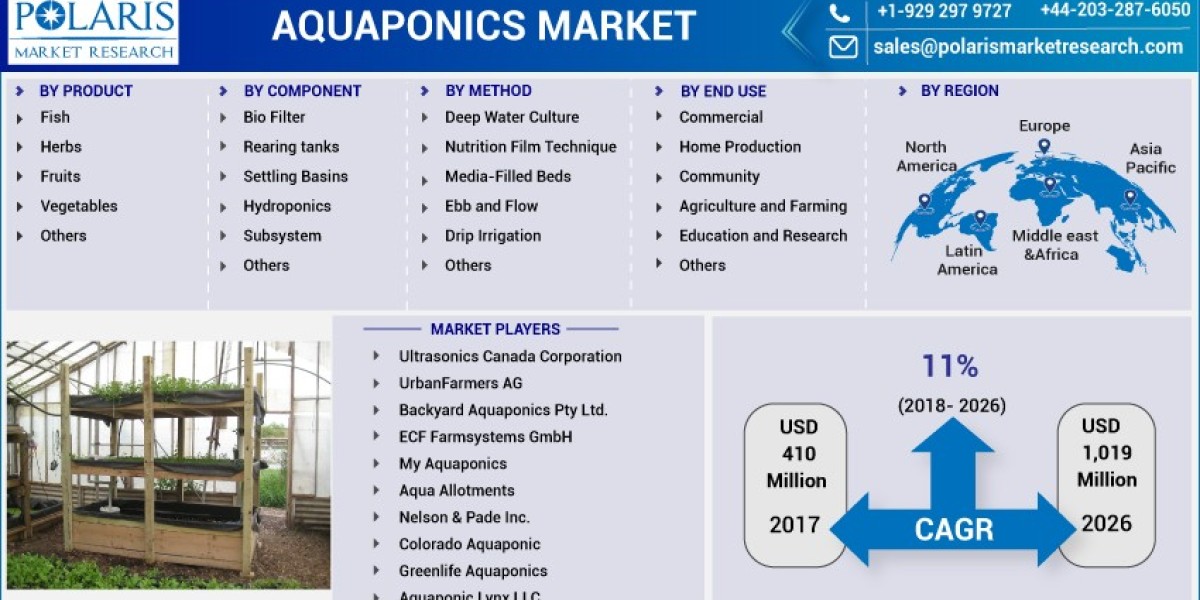 Aquaponics Market 2023 – Industry Insights, Top Trends, Global Analysis And Forecast to 2032