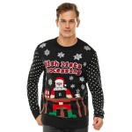 mensuglychristmassweater