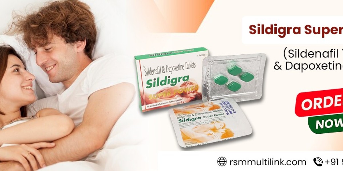 Great Medicine to Boost Intimacy by Treating ED & PE With Sildigra Super Power