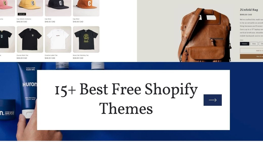 15+ Best Free Shopify Themes for Online Stores 2023