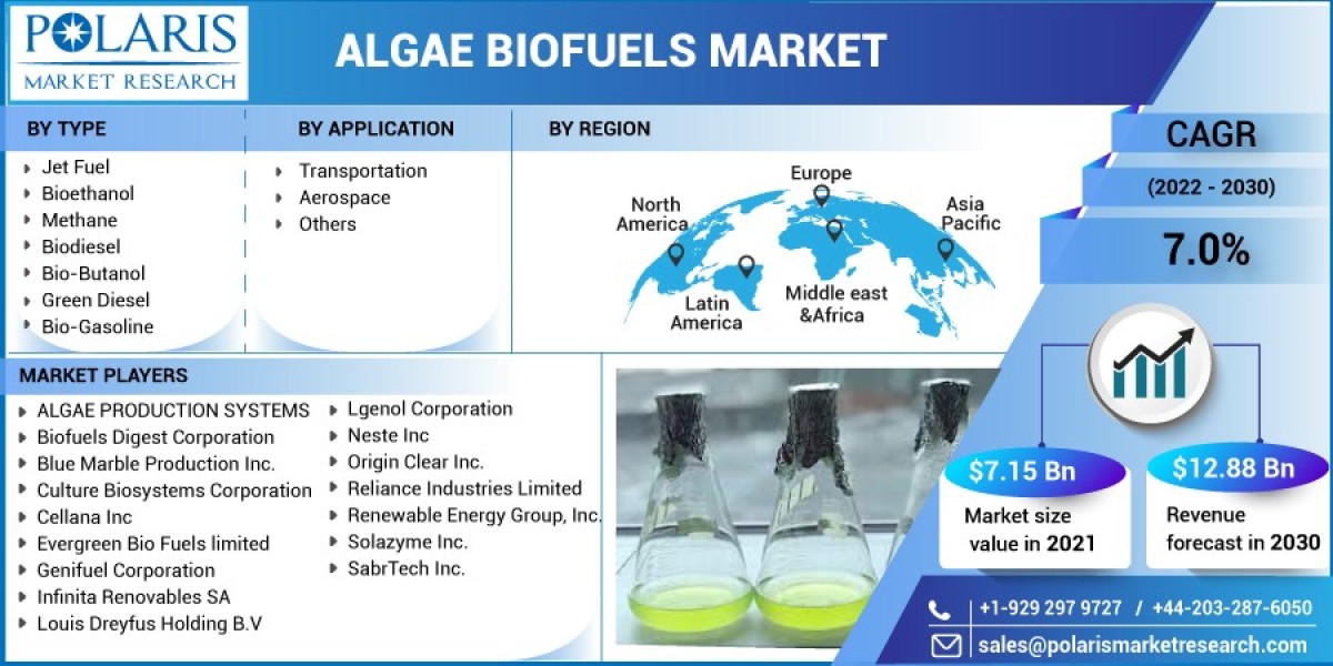 Algae Biofuels Market Overview, Size, Share, New Innovations, Trends and Forecast 2032