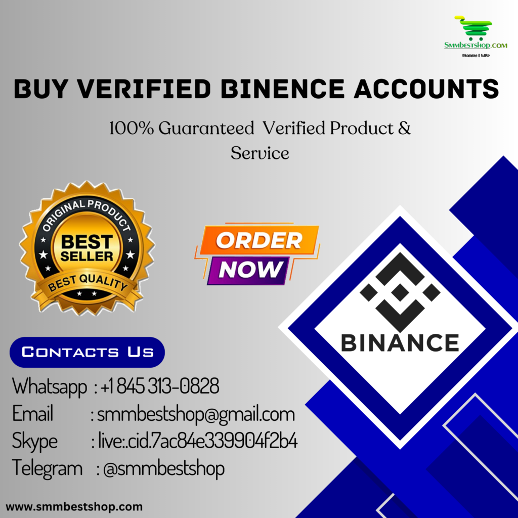 Buy Verified Binance Accounts-100 Full Verified guaranteed