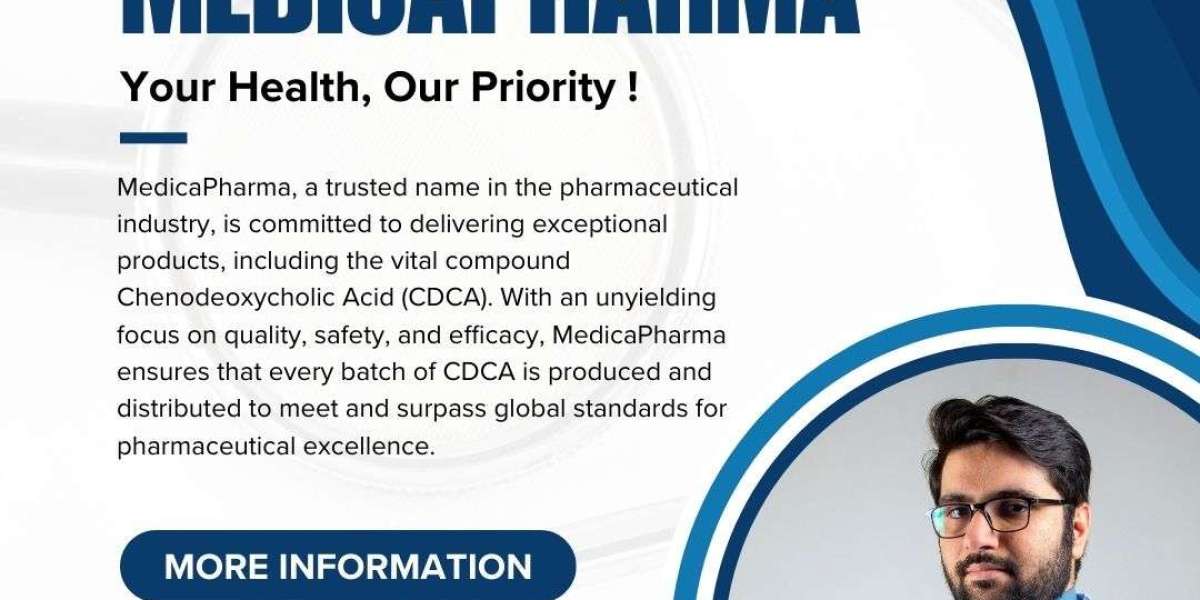 Looking to Buy Chenodeoxycholic Acid? Choose MedicaPharma for Top-Quality Products