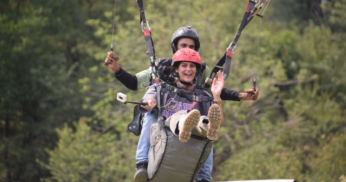 Paragliding in Dharamshala with Adventure Dharamshala: Soar to New Heights