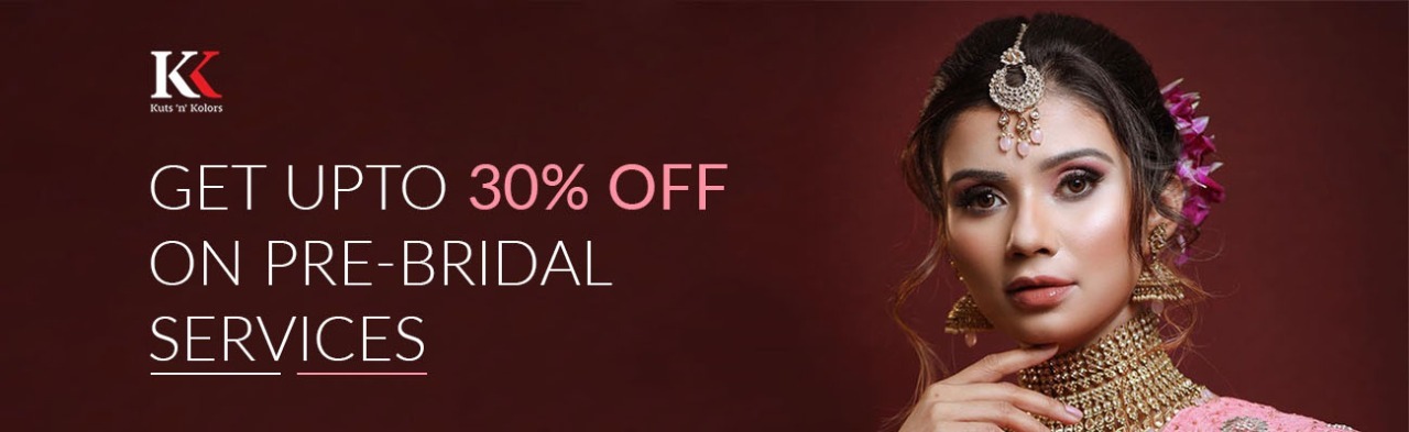 Bridal & Pre Bridal Makeup by an Experts at KnK Makeup Studio & Salon