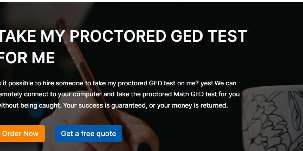 Take My Proctored GED Test for me