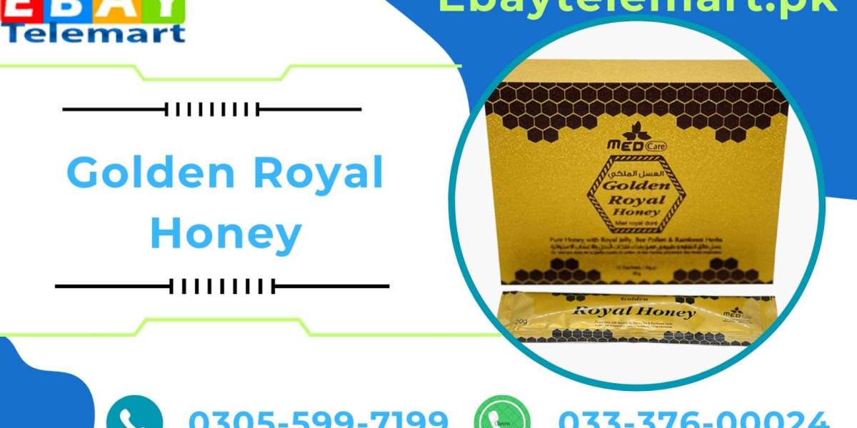 Med Care Golden Royal Honey VIP 10g X 24 Sachets | 03055997199