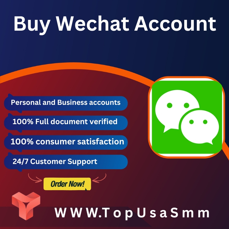 Buy Wechat Account -
