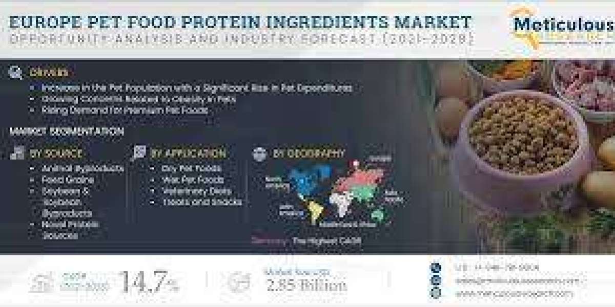 Europe Pet Food Protein Ingredients Market Worth $2.85 Billion by 2028
