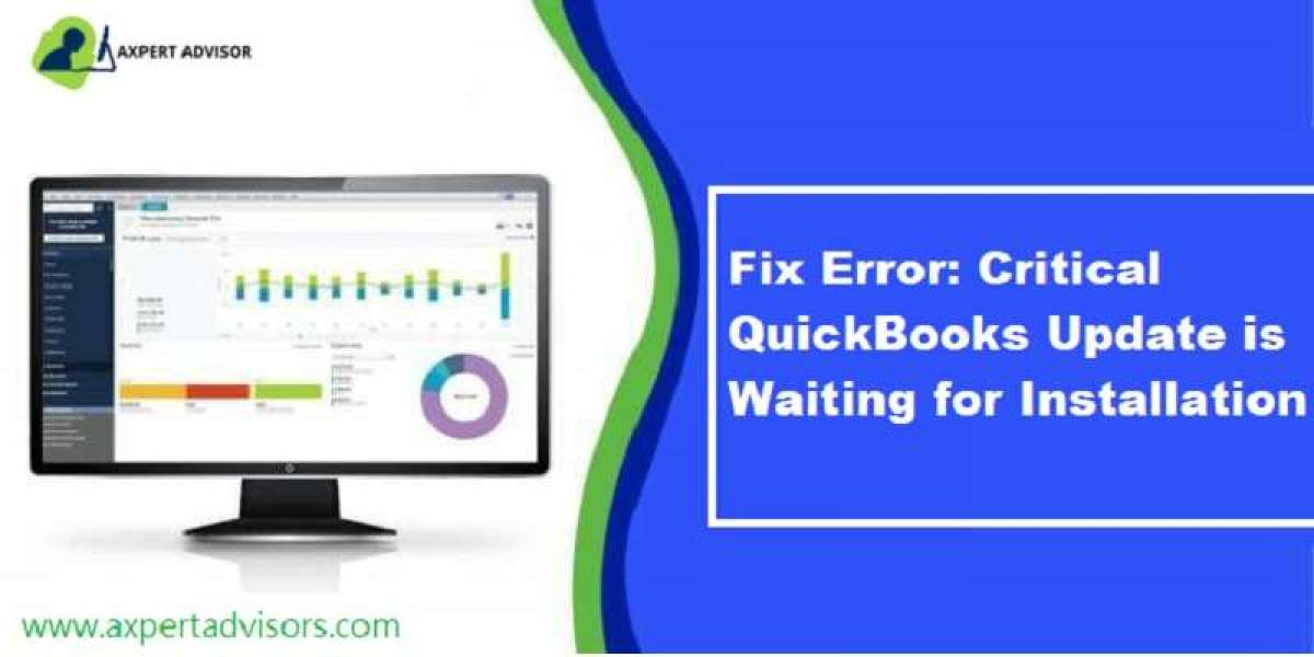 Error: Critical QuickBooks Update is Waiting for Installation