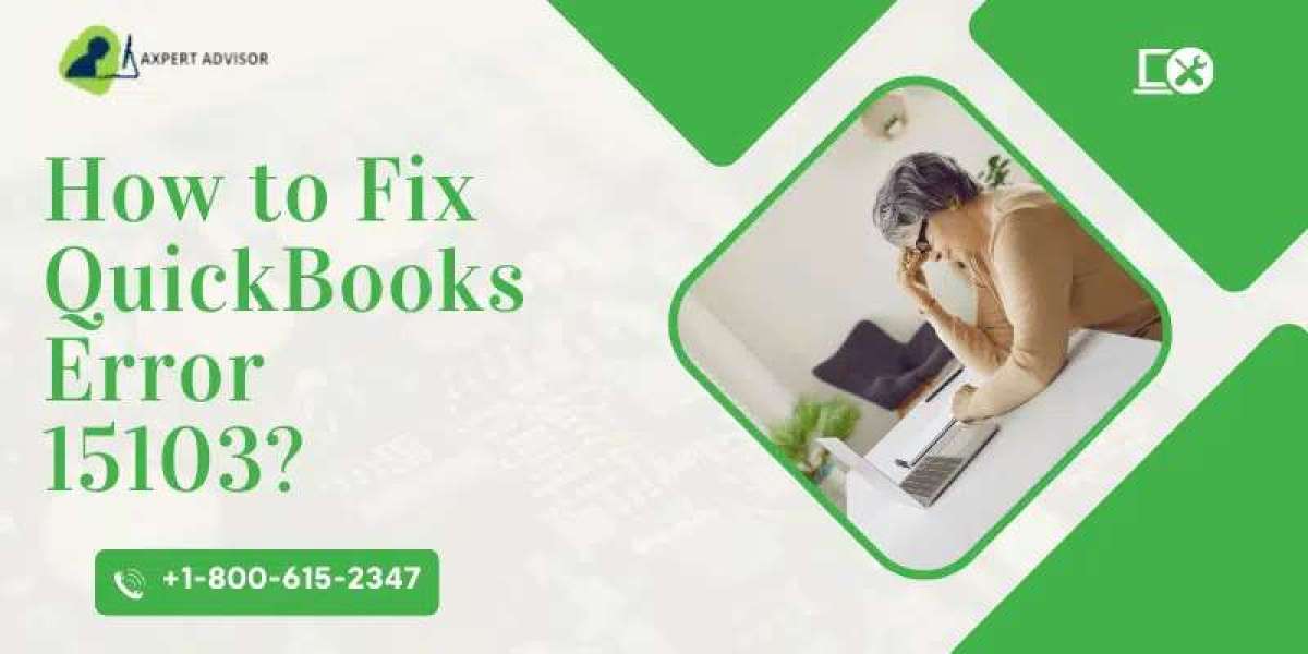 How to Fix QuickBooks Error 15103-Easy Troubleshooting Steps