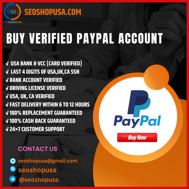 Buy Verified PayPal Accounts - 2023 | Best & Low Price