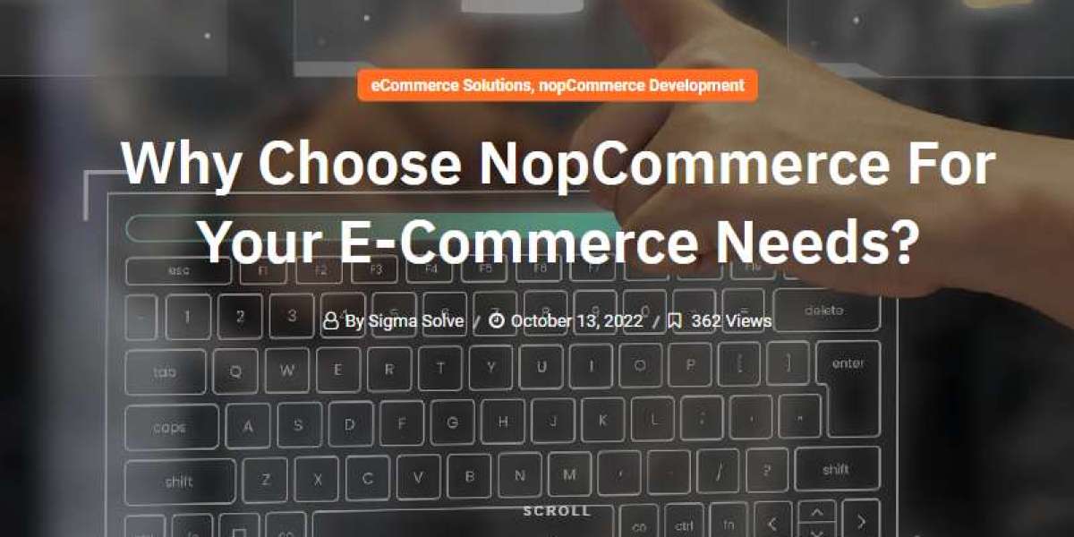 Why Choose NopCommerce For Your E-Commerce Needs?