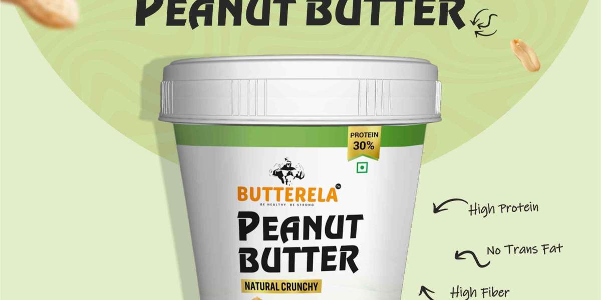 Try the yummy taste of pure, top-notch BUTTERELA Natural Peanut Butter.