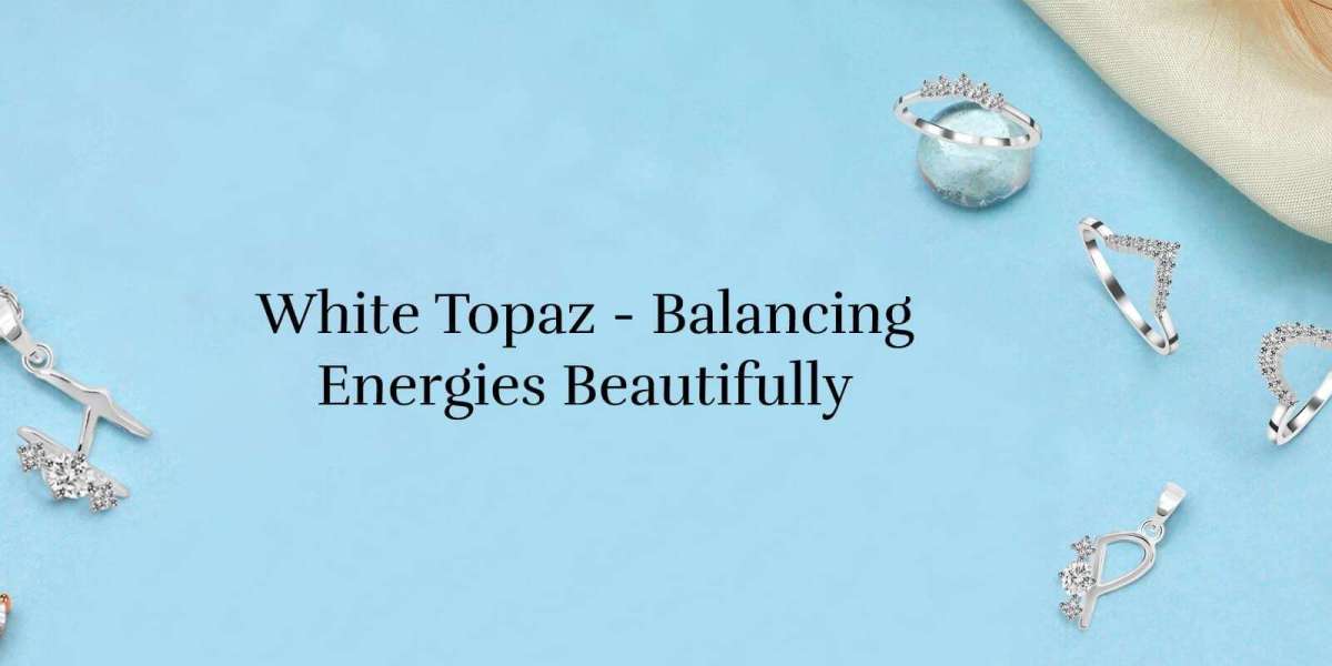 Vibrant Medley: White Topaz Jewelry for Harmonizing Colors and Energies