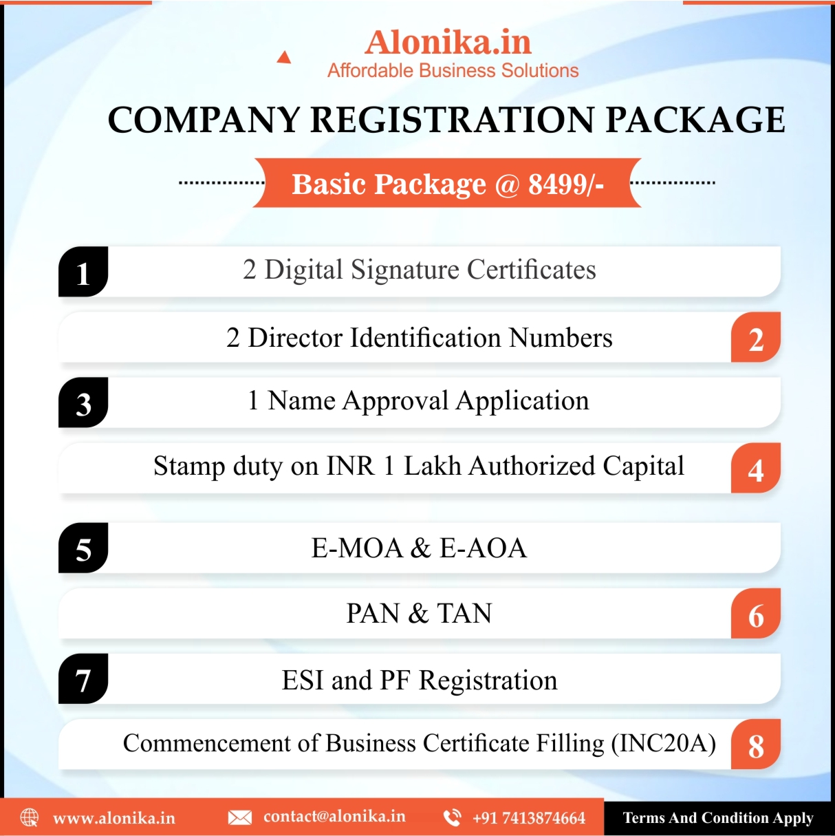 What are the essential documents required for company registration in Hyderabad?