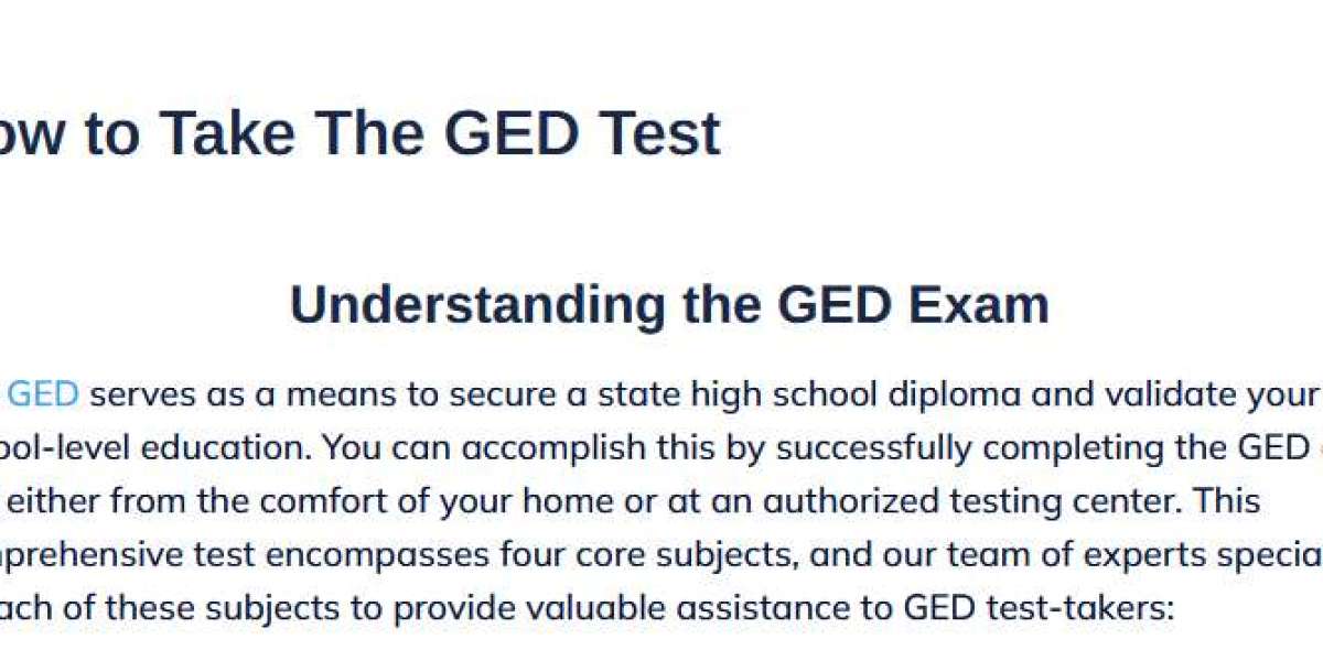 How to Take the GED Test