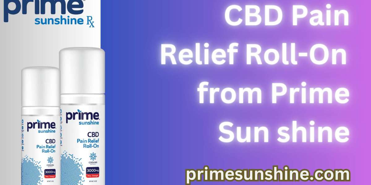 Prime Sunshine: CBD Pain Relief Roll-On for Effective Pain Management Benefits