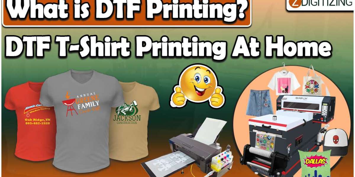 What is DTF Printing? DTF T-Shirt Printing At Home
