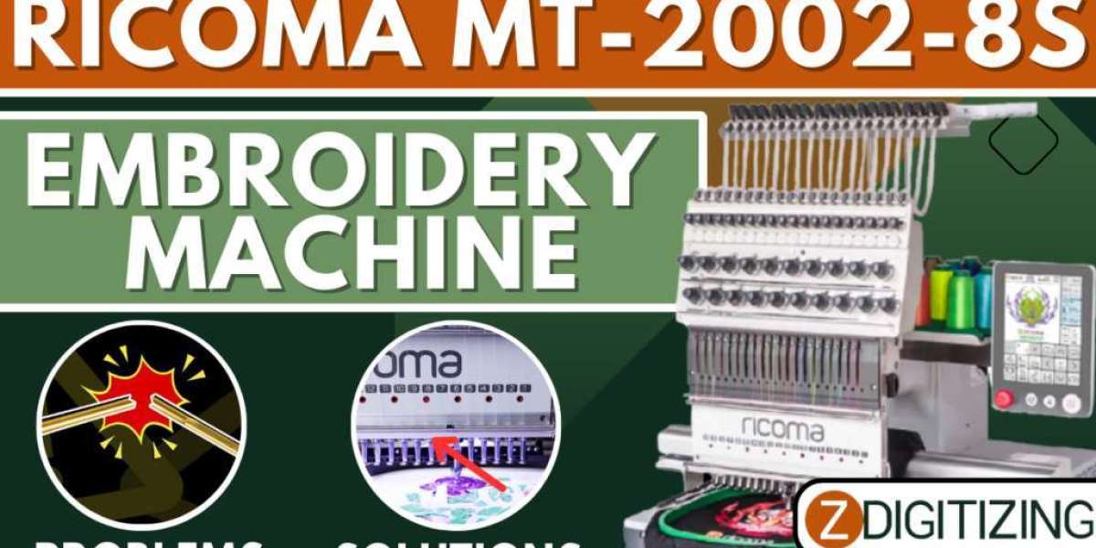 Ricoma MT-2002-8S Embroidery Machine Problems And How To Solve Them?