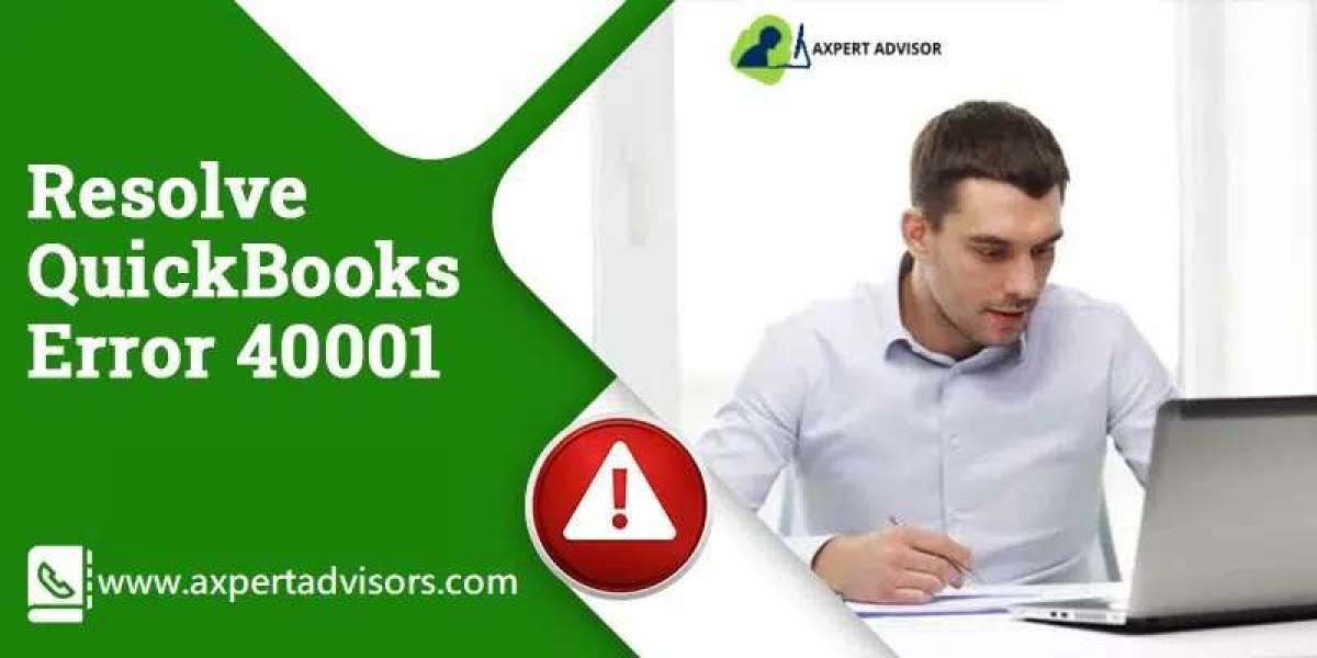 Step-by-step procedure to resolve QuickBooks Error 40001