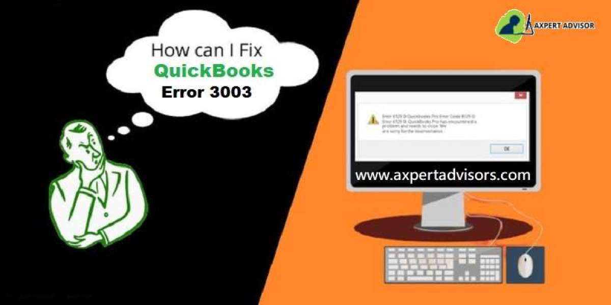 Resolutions for fixing QuickBooks error code 3003