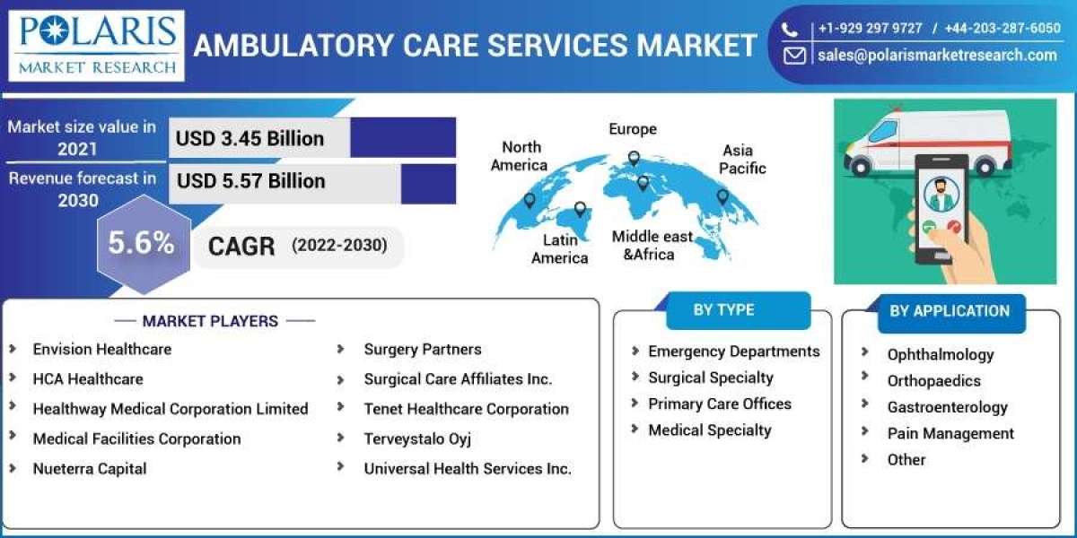 Ambulatory Care Services Market Challenges, Development, Opportunities, Future Growth and Trends by Forecast to 2032