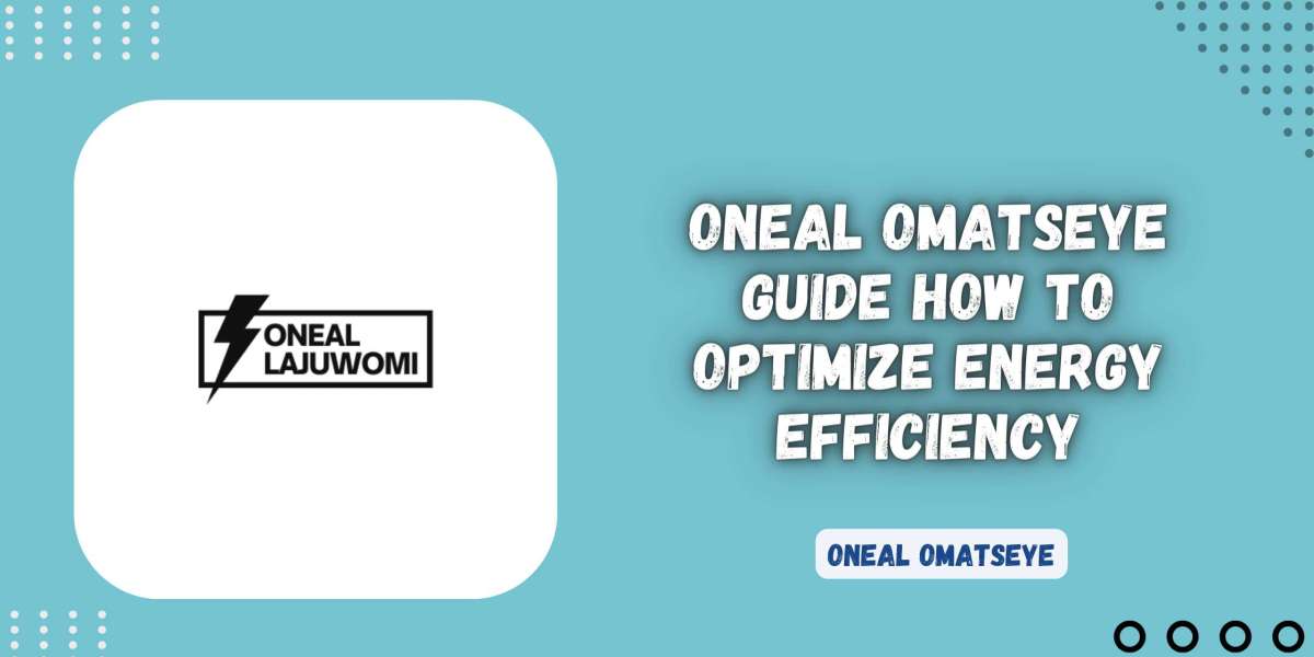 Oneal Omatseye Guide How to Optimize Energy Efficiency
