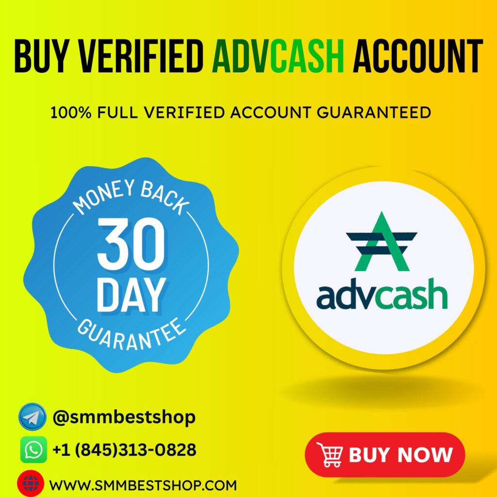 Buy Verified Advcash Account - 100% Active Full verified Account