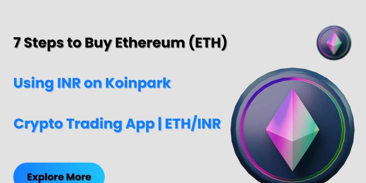 7 Steps to Buy Ethereum (ETH) Using INR on Koinpark Crypto Trading App | ETH/INR