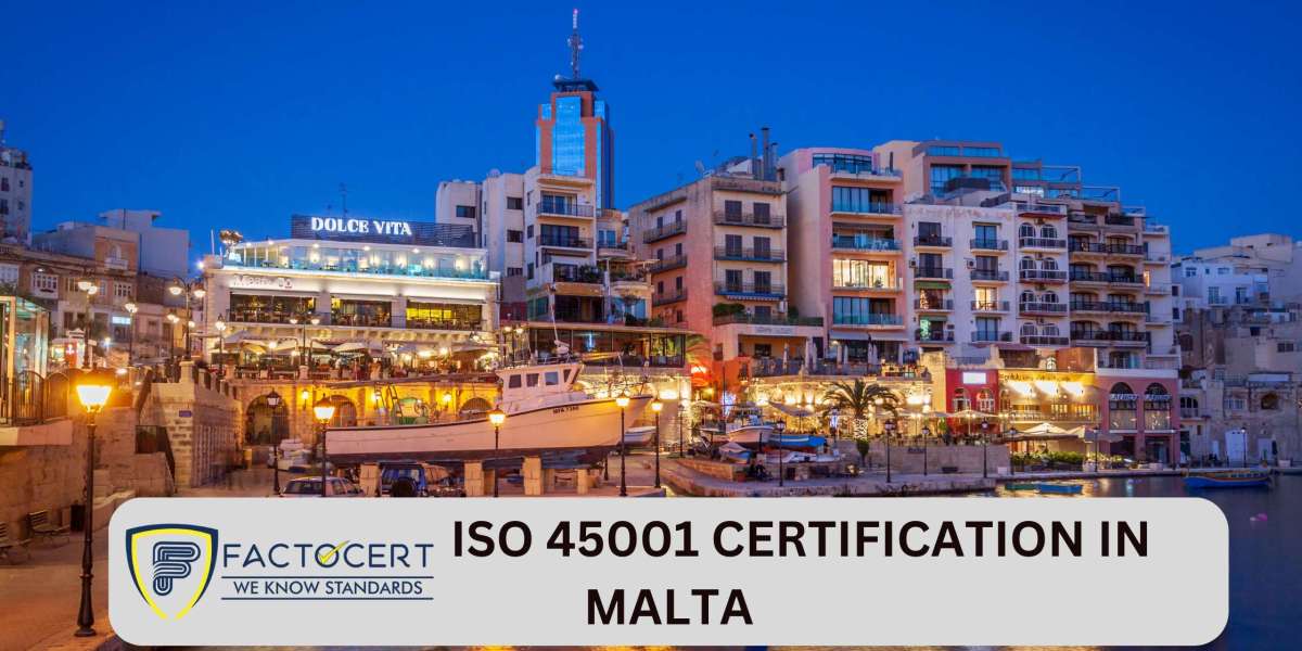 What is the implementation process of ISO 45001 certification in Malta?