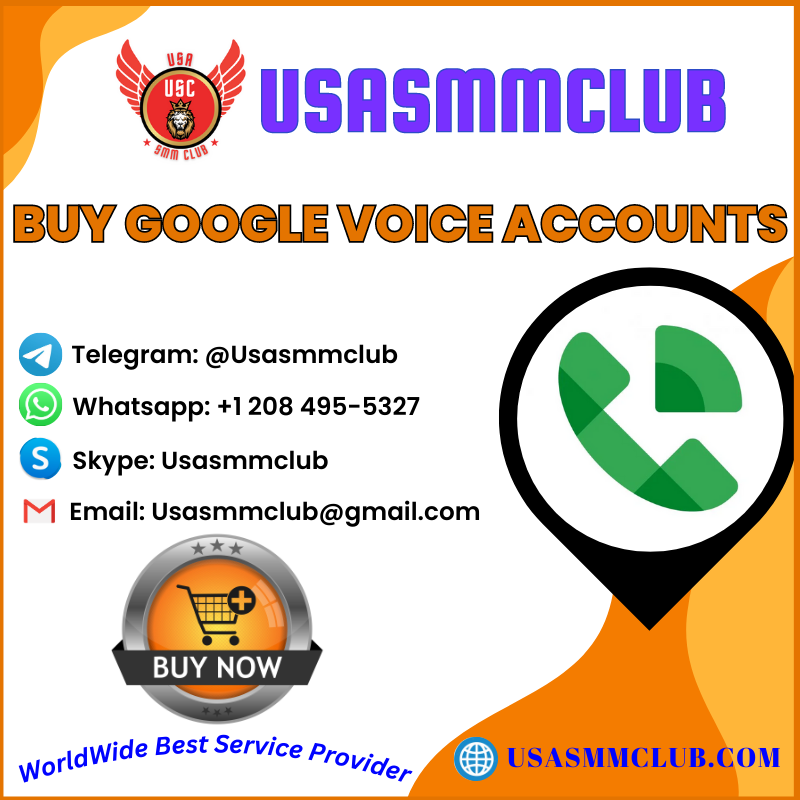 Buy Google Voice Accounts - 100% Best Quality Accounts.