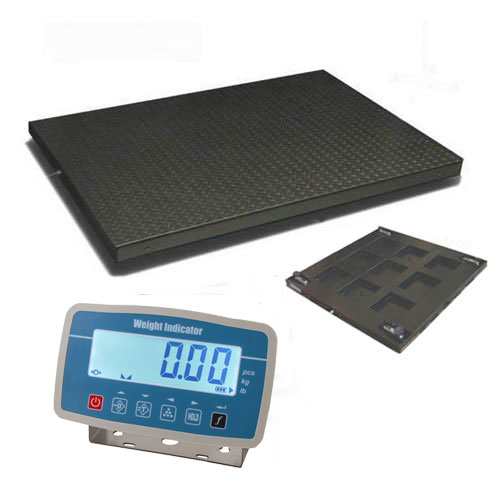 PALLETSCALE1515 - Pallet Weighing Scales 3000 kg x 0.5 kg 1500 mm + HF12C Indicator - Scales and Balances