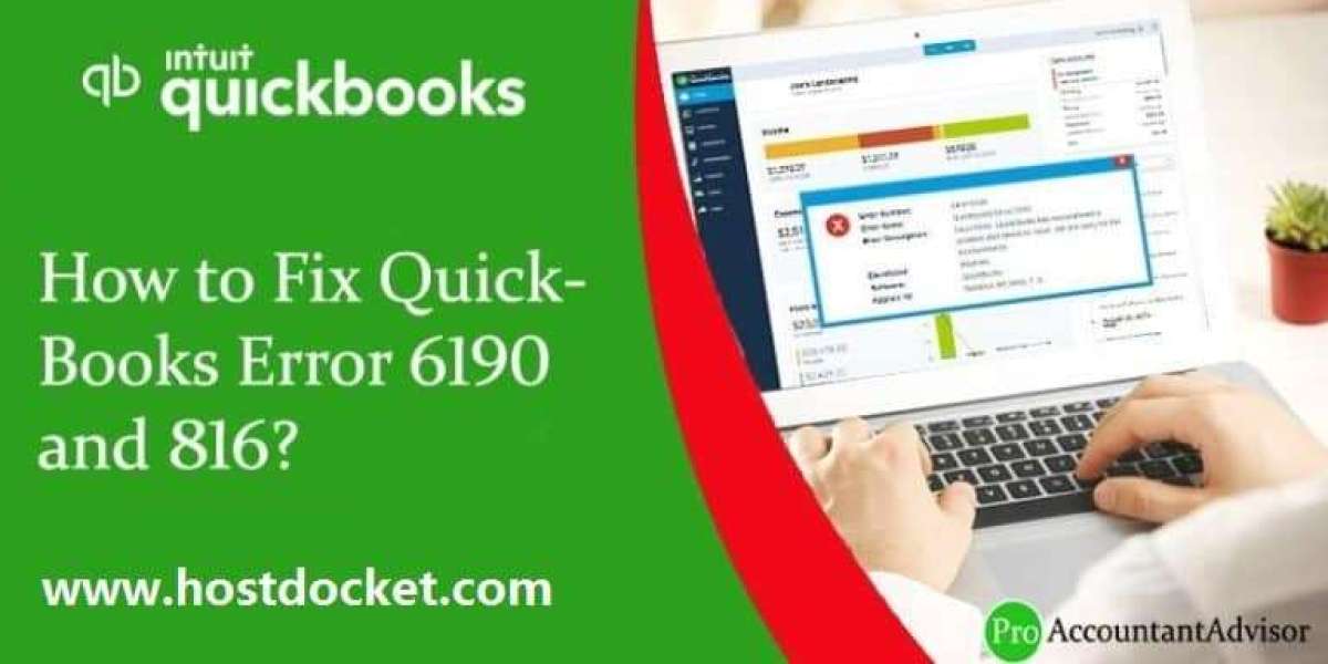 How to fix QuickBooks error 6190 and 816?
