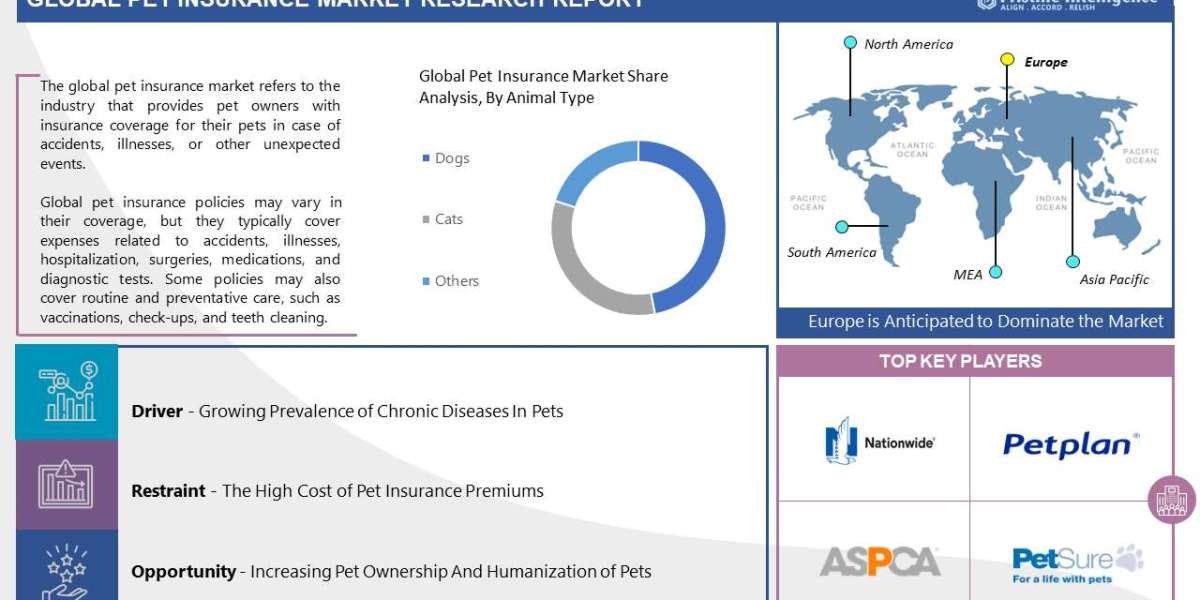 Companions to Coverage: Analyzing Trends in the Pet Insurance Market Forecast 2030