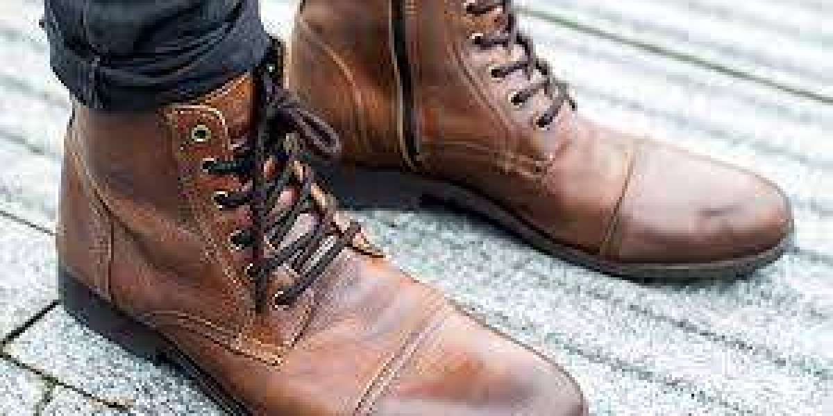 Step Out in Confidence: Trendy Leather Boots for Men and Suede Statements