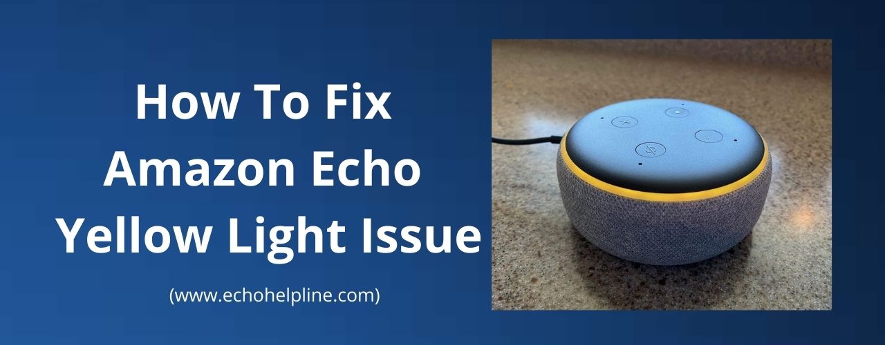Alexa Flashing Yellow Ring Light? How to Turn OFF!