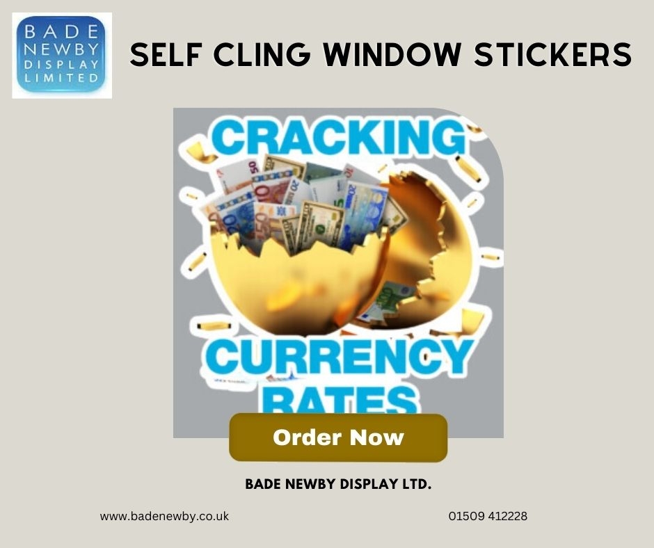 Self Cling Window Stickers: Creative Possibilities with Cling...