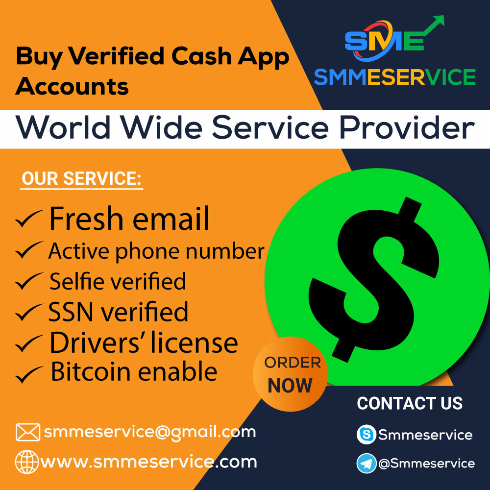 Buy Verified Cash App Accounts - with BTC Enable - 100% Safe