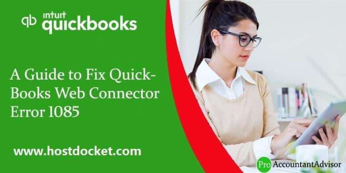 QuickBooks Web Connector has Stopped Working Error QBWC1085