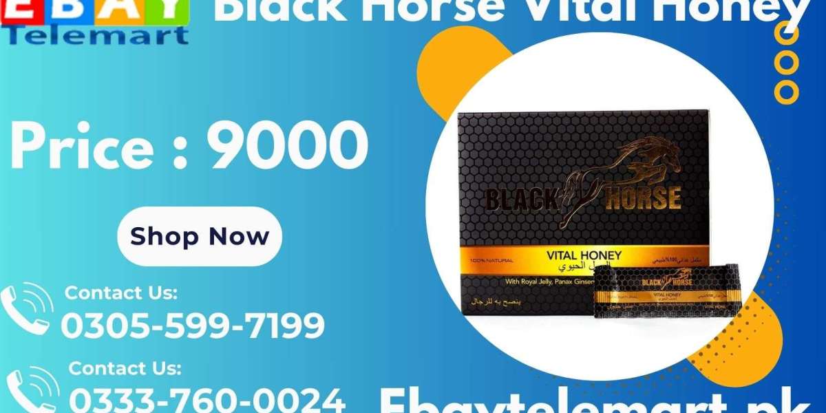 Black Horse Vital Honey Price in Pakistan 03055997199 24 sachets of 10 gram