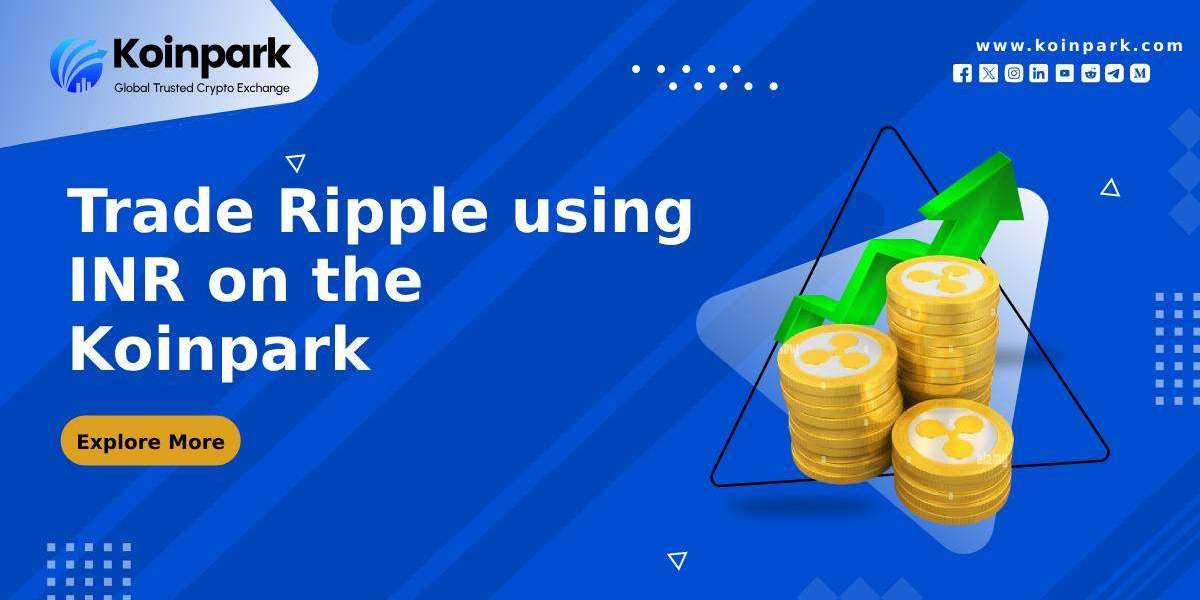 Trade Ripple using INR on the Koinpark Cryptocurrency Exchange app