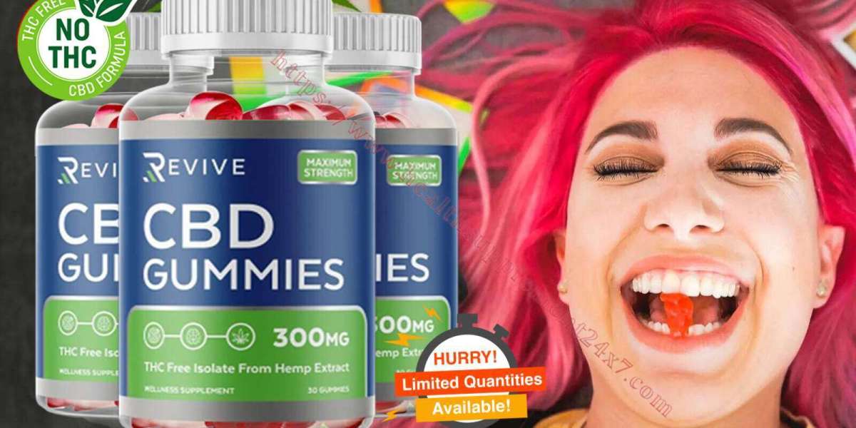 Revive CBD Gummies {Chritmas/Winter Sale} Relieves Anxiety & Stress Safe, Non-Habit Forming, Effective