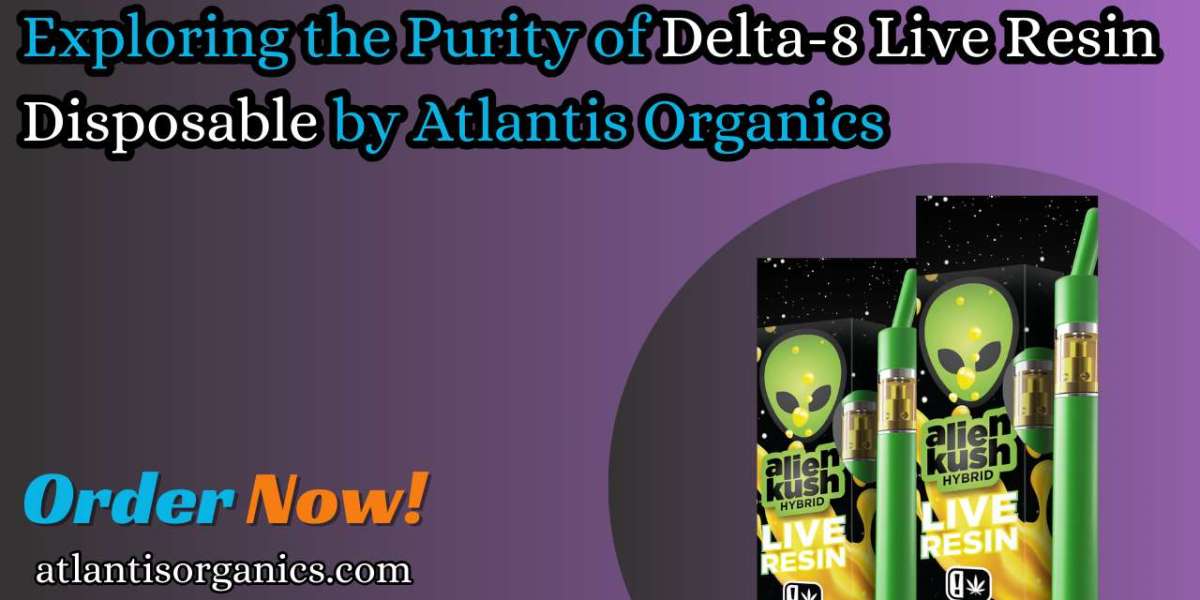 Exploring the Purity of Delta-8 Live Resin Disposable by Atlantis Organics