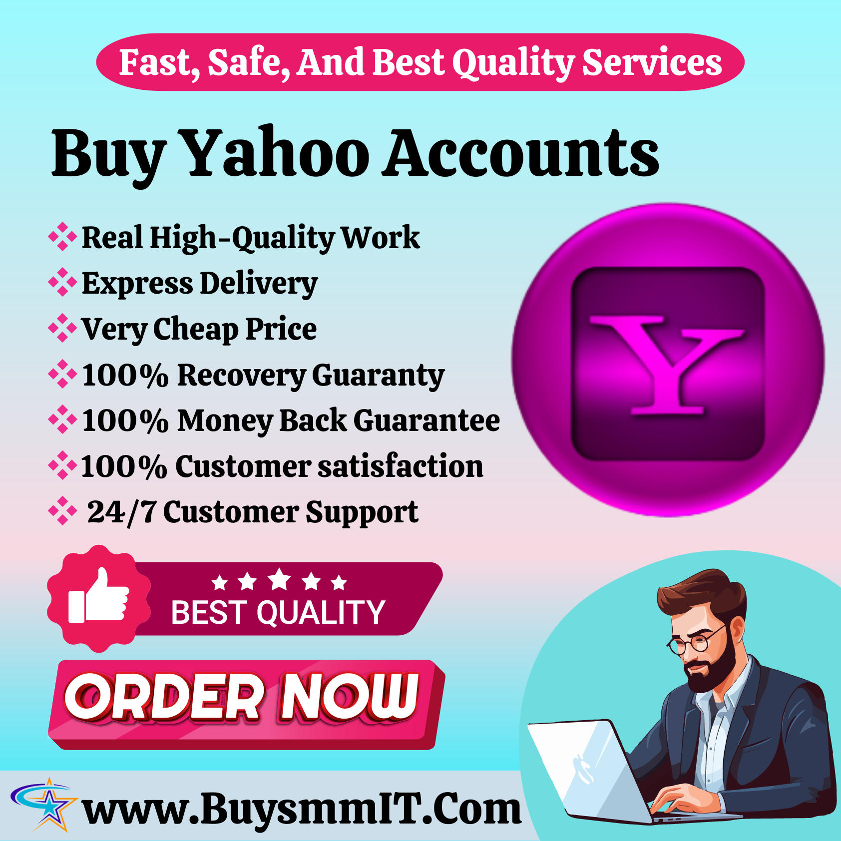 Buy Yahoo Accounts - 100% Aged Accounts For Sale